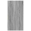 vidaXL Armoire apothicaire sonoma gris 30x41x77,5 cm bois d'ing&eacute;nierie
