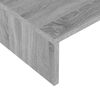 vidaXL Support de moniteur Sonoma gris 60x23,5x12 cm Bois d'ing&eacute;nierie