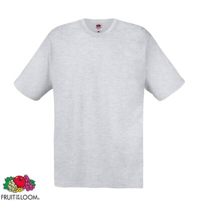 Fruit of the Loom T-shirt original 100 % coton gris XXL