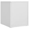 vidaXL Armoire de bureau Gris 28x35x35 cm M&eacute;tal