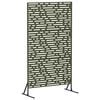 vidaXL &Eacute;cran de confidentialit&eacute; 100 x 50 x 180 cm Acier Vert olive