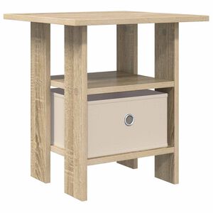 vidaXL Table de chevet Ch&ecirc;ne Sonoma 41 x 40 x 45 cm Bois d'ing&eacute;nierie
