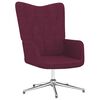 vidaXL Chaise de relaxation Violet Tissu