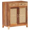 vidaXL Buffet 65x35x75 cm Bois de r&eacute;cup&eacute;ration solide