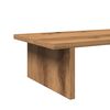 vidaXL Support de moniteur ch&ecirc;ne artisanal 100x27x15cm bois ing&eacute;nierie