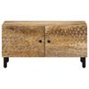vidaXL Table basse 80x50x40 cm bois de manguier massif