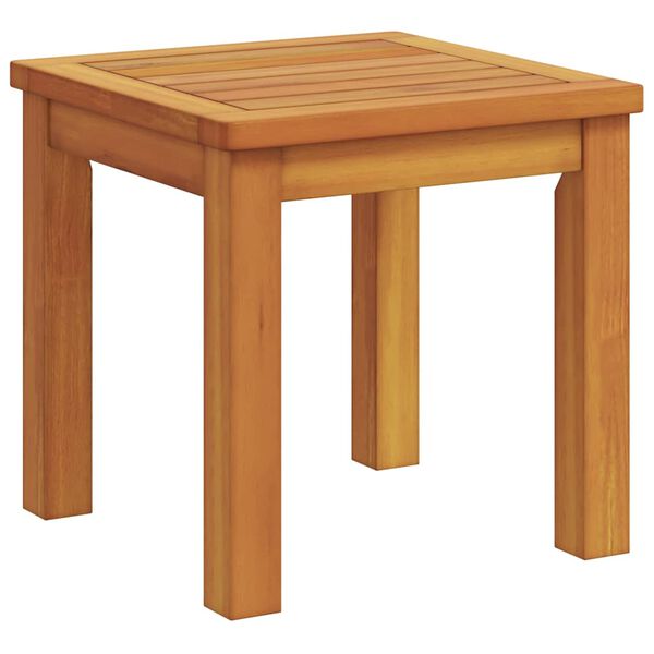 vidaXL Table d'appoint Huile Naturelle 35 x 35 x 34 cm