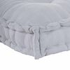 vidaXL Coussin de canap&eacute; sur palette Gris 120 x 80 x 12 cm Tissu