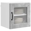 vidaXL Armoire de cuisine avec porte 2 pcs Gris b&eacute;ton 40 x 31 x 40 cm