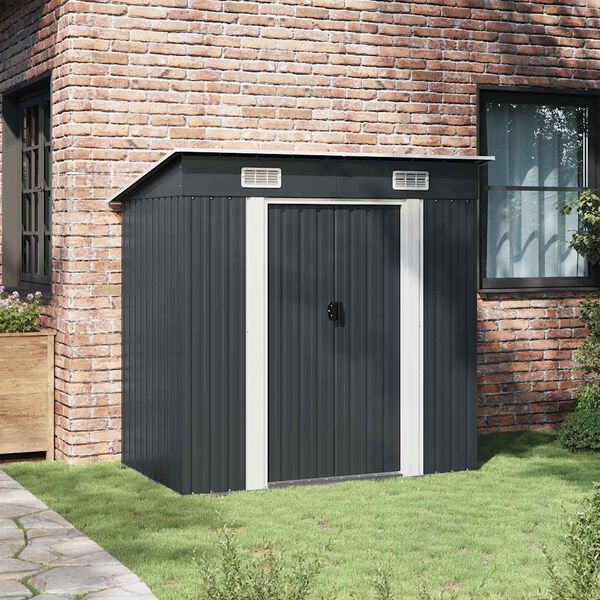 vidaXL Abri de jardin Anthracite Acier