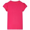 T-shirt pour enfants rose vif 116