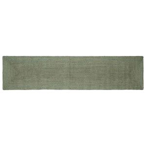 vidaXL Tapis de zone Vert olive 60 x 250 cm Jute