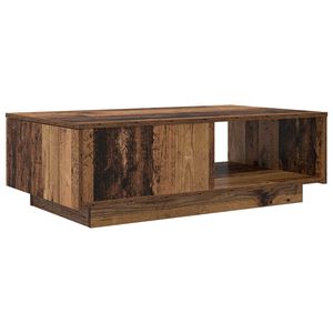 vidaXL Table basse Bois ancien 95 x 55 x 31 cm Bois d'ing&eacute;nierie
