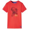 T-shirt enfants rouge 128