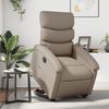 vidaXL Fauteuil inclinable &eacute;lectrique cappuccino similicuir