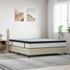 vidaXL Matelas &agrave; ressorts ensach&eacute;s moyen 160x200 cm