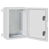 vidaXL Armoire de contr&ocirc;le Gris 47 x 20 x 60 cm Plastic ABS