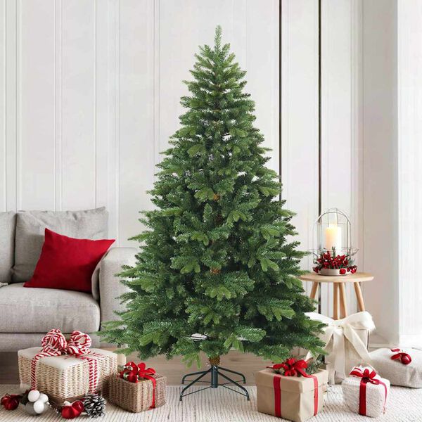vidaXL Sapin de No&euml;l Artificiel &agrave; Branches Articul&eacute;es Vert 180 cm