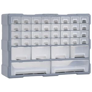 vidaXL Organisateur multi-tiroirs avec 38 tiroirs 52x16x37,5 cm