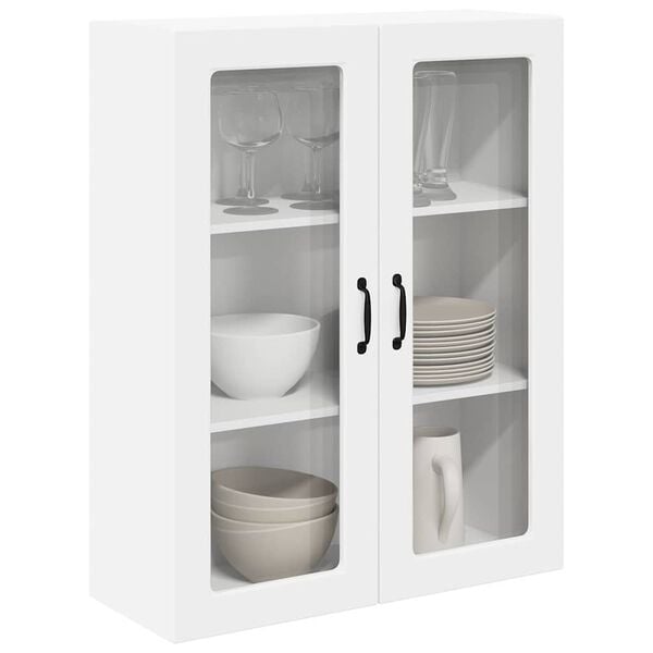 vidaXL Armoire de cuisine avec stockage Kalmar Blanc 80 x 31 x 100 cm