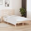 vidaXL Cadre de lit sans matelas 120x200 cm bois de pin massif