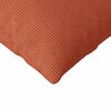 vidaXL Coussins de canap&eacute; 2 pcs Rouge orange 120 x 40 cm