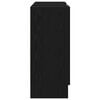 vidaXL Buffet Ch&ecirc;ne noir 120 x 30,5 x 70 cm Bois d'ing&eacute;nierie