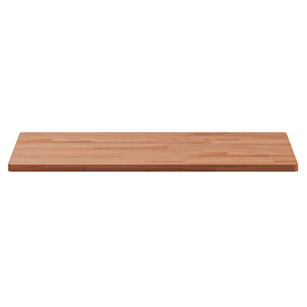 vidaXL Comptoir de salle de bain 60x40x1,5 cm bois massif de h&ecirc;tre
