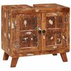 vidaXL Armoire de salle de bain avec &eacute;tag&egrave;re avec stockage avec porte