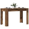 vidaXL Table à manger vieux bois 120x60x76 cm bois d'ingénierie