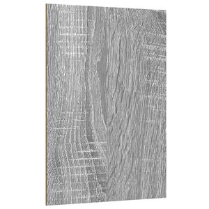 vidaXL Panneaux d&eacute;coratifs 12 pc Gris Sonoma 30 x 42 x 0,27 cm
