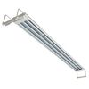 vidaXL Lampe &agrave; LED pour aquarium 120-130 cm aluminium IP67