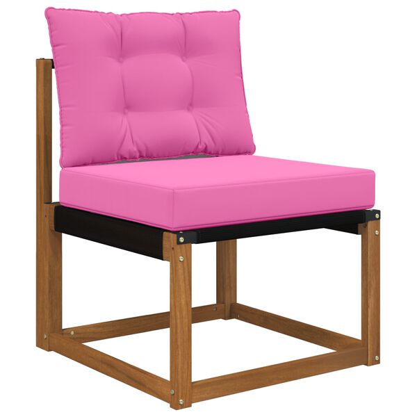 vidaXL Coussin de canap&eacute; d'ext&eacute;rieur 2 pcs Rose Polyester