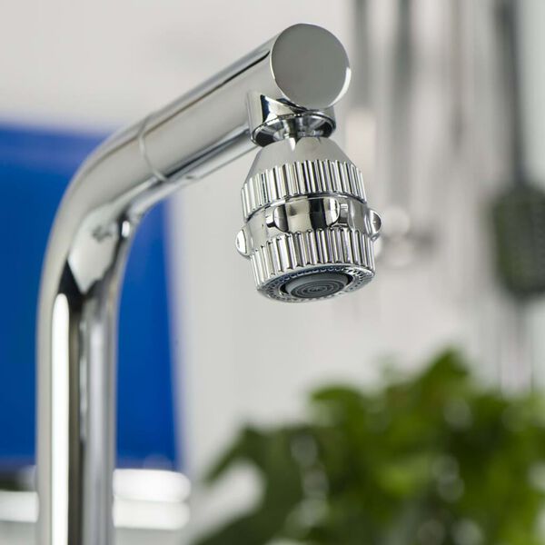 Tiger D&eacute;flecteur de robinet de cuisine Splash Eco Chrom&eacute;