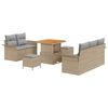 vidaXL Ensemble de canap&eacute; de jardin 8 pc 7-Nombre de places