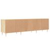 vidaXL Meuble TV chêne sonoma 150x30x44,5 cm bois d'ingénierie