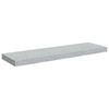 vidaXL &Eacute;tag&egrave;res murales flottantes 4 pcs gris b&eacute;ton 80x23,5x3,8 cm MDF