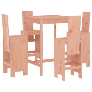 vidaXL Ensemble de bar de jardin 5 pcs bois massif de Douglas