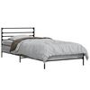 vidaXL Cadre de lit Sonoma gris 80 x 200 cm Bois d'ing&eacute;nierie