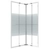 vidaXL Cabine de douche ESG 90x70x180 cm