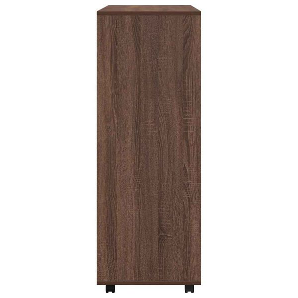 vidaXL Garde-robe Ch&ecirc;ne marron 80x40x110 cm Bois d'ing&eacute;nierie