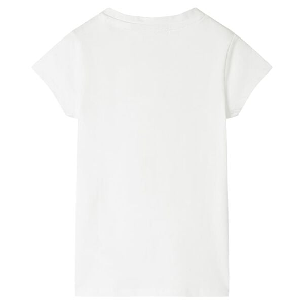 T-shirt pour enfants &eacute;cru 140