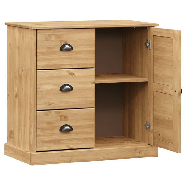 vidaXL Buffet avec tiroirs VIGO 78x40x75 cm bois massif de pin