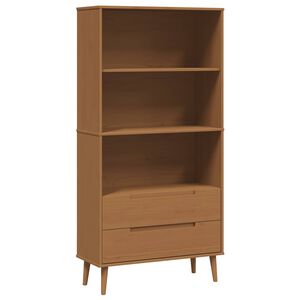 vidaXL Biblioth&egrave;que MOLDE 85 x 35 x 170,5 cm Bois de pin massif