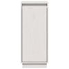 vidaXL Buffet Blanc 31,5x34x75 cm Bois massif de pin