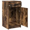 vidaXL Buffet Ch&ecirc;ne fum&eacute; 40 x 40.5 x 75 cm Bois d'ing&eacute;nierie