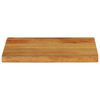 vidaXL Dessus de table à bord vivant 40x20x2,5 cm bois massif manguier