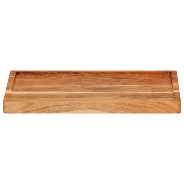 vidaXL Planche &agrave; d&eacute;couper 52x38x3,5 cm bois d'acacia massif