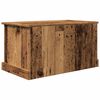 vidaXL Bo&icirc;tes de rangement vieux bois 70x40x38 cm bois d'ing&eacute;nierie
