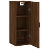 vidaXL Armoire murale ch&ecirc;ne marron 34,5x34x90 cm